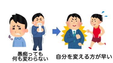 愚痴をこぼすのは時間の無駄だ